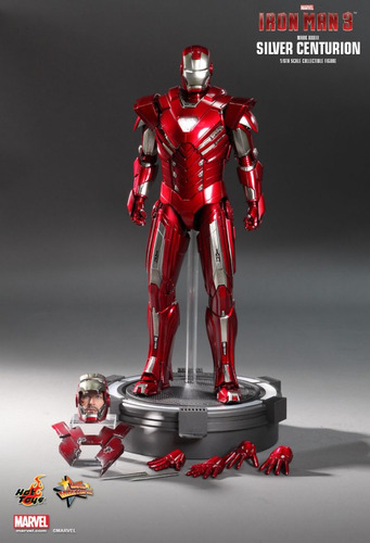 Silver Centurion Mark Xxxiii Hot Toys Exclusivo Iron Man 3