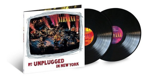 Nirvana Mtv Unplugged Vinilo Doble 2 Lp