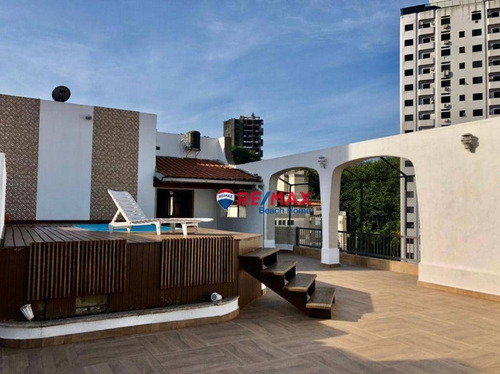 Imagem 4 de 30 de Cobertura Com 3 Dormitórios À Venda, 300 M² Por R$ 530.000 - Praia Das Astúrias- Guarujá/sp - Co0325