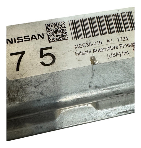 Computadora Nissan Pick Up Estaquitas 2.4 Mec38-010 (Usado)