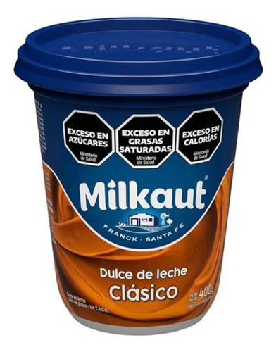 Dulce De Leche Clasico Milkaut Sin Tacc Postre Pote 400gr 