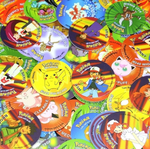 Colección Completa De Tazos Pokemon Retro