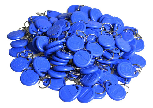 100 Piezas De Llavero Con Tarjeta De Identificación,