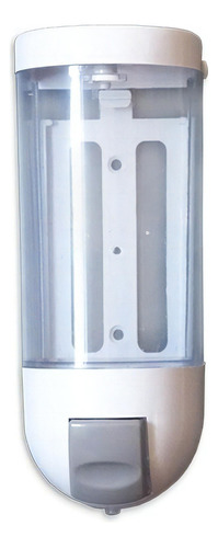 Dispenser Jabon Liquido Alcohol En Gel Acrilico Transparente Color Blanco