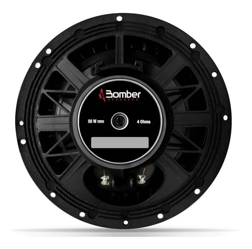 Imagen 3 de 7 de Par Parlantes 6 Pulgadas Bomber Bbr 6 50watt Rms 3 Vias