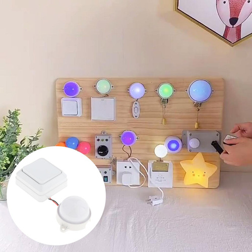 4 Tablero Ocupado, Tablero Sensorial Ocupado, Luz Colorida