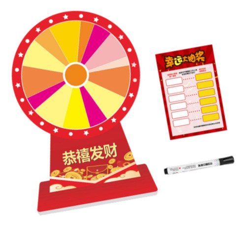 Ruleta De Mesa Con Premio De 12 Pulgadas Para Multicolor B