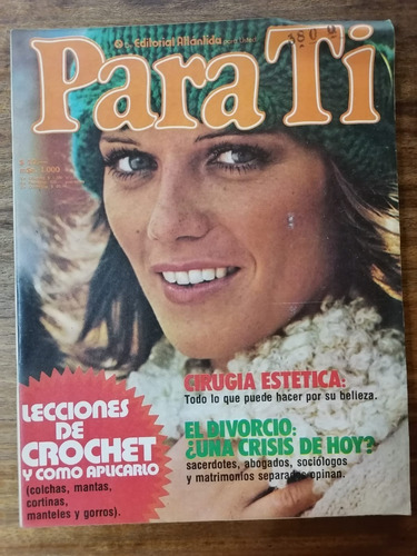 Revista Para Ti - Nº 2755 -  Abril Año 1975