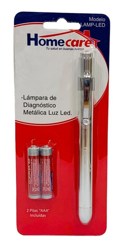 Lampara Tipo Pluma De Diagnostico Examen Medico Plata 1 Pza