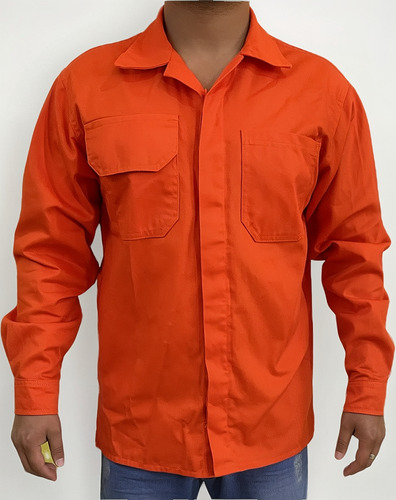 Camisola Para Trabajo Gabardina 100% Algodón