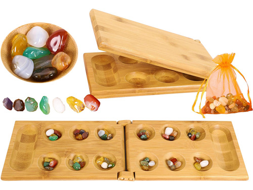 Towo Mancala Juego De Mesa - Juego De Mesa Kalaha Con Tabler