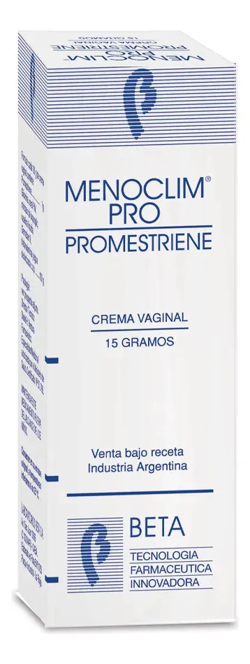Menoclim Pro 1 G/100 G Crema Vaginal, 1 Pomo 15 G