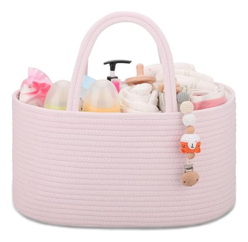 Organizador De Pañales Comse Para Bebés, Cesta Versátil En A