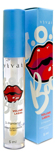 Gloss Labial Sos Bocão Com D - Pantenol - Vivai Cor Branco