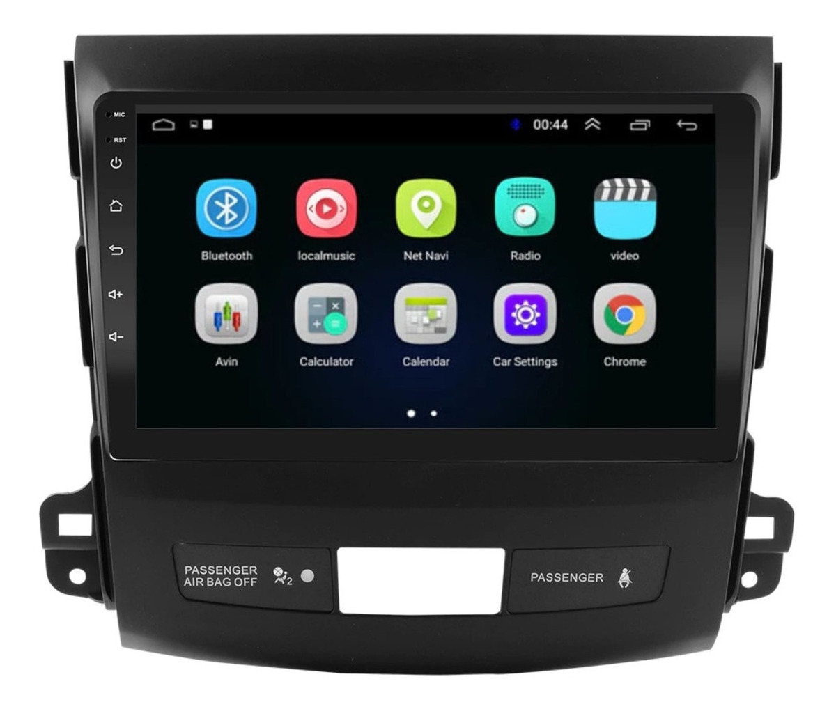 Central Multimidia Mitsubishi Outlander Android 9.0 Tela 9