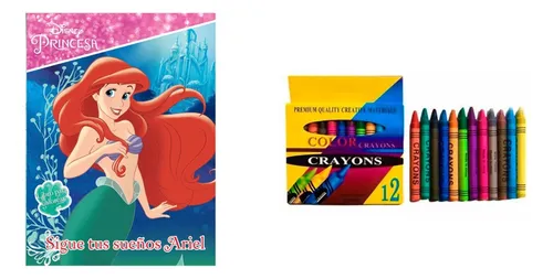 comprar 35 Libros Para Colorear Y 35 Cajitas De Crayones Recuerdo