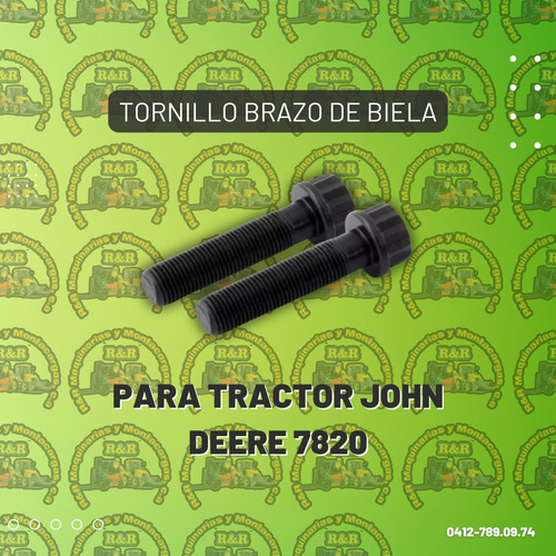 Tornillo Brazo De Biela Para Tractor John Deere 7820