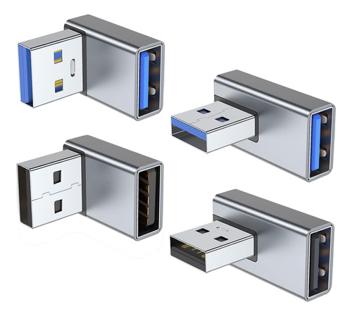 Adaptador Usb 3.0 De 4 Piezas Y Ángulo Hacia Abajo, Ángulo I