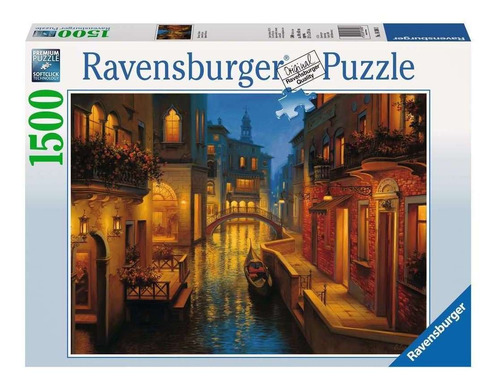 Rompecabezas Ravensburger Aguas De Venecia 1500 Piezas 14+