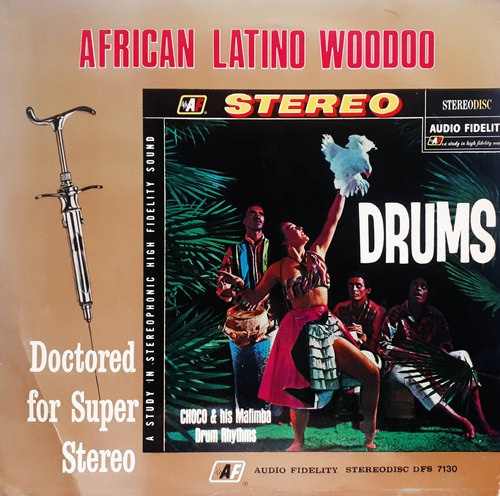 Choco & His Mafimba Drum Rhythms - African Latino Woodoo Lp 