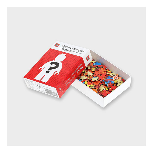 Lego Mystery Minifigure Mini Puzzle: Edición Roja