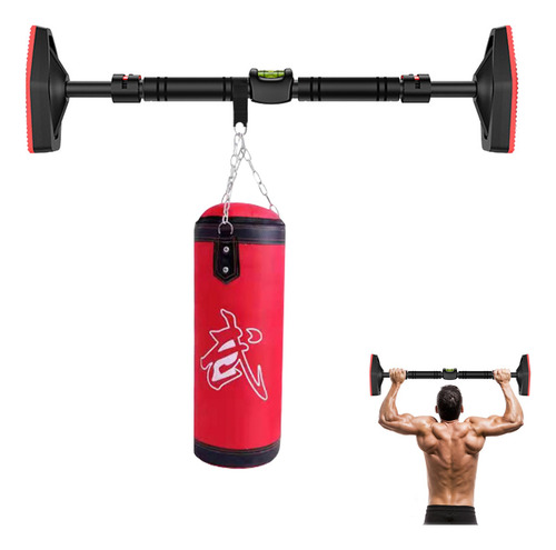 Barra Dominada De Puerta Pared Ajustable Abdominal Gym Casa