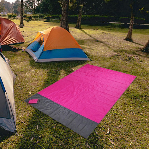 Colchoneta De Camping Plegable De Viaje Lona De 200cmx210cm