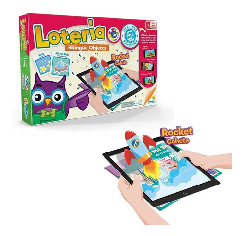 Lotería Didáctica Infantil Bilingüe Objetos De Ronda 