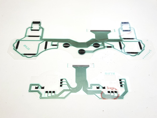 10 Flexível Manta Contato Fita Verde Compatível Controle Ps3