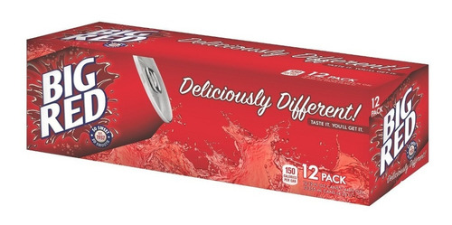 Big Red Deliciously Different 12 Pack 12-12fl Oz 355ml