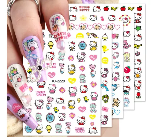 Pegatinas para Uñas Hello Kitty - Tutete