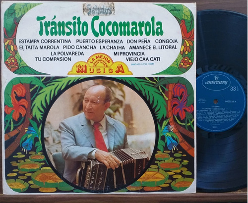 Transito Cocomarola - Saludos - Lp 1980 - Folklore Chamame