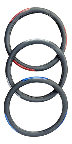 Imagen 4 de 5 de Cubre Volante Reflectivo Para Auto 38 Azul, Rojo O Plata
