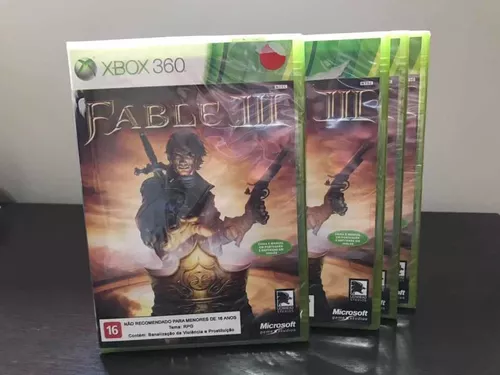 Xbox 360 Fable 3 - Novo - Original - Lacrado