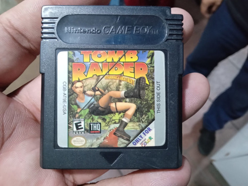 Tomb Raider Starring Lara Croft Para Nintendo Game Boy Color