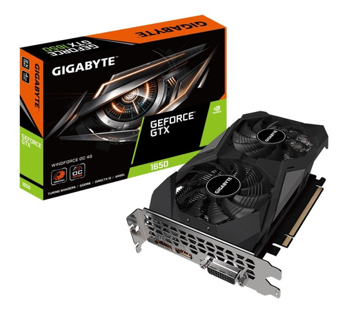 Tarjeta De Video Gigabyte Gtx 1650 D6 Windforce Oc 4g