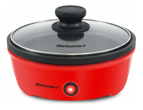 Elite Gourmet Egl- - Sartén Personal Para Freír Y Saltar,.