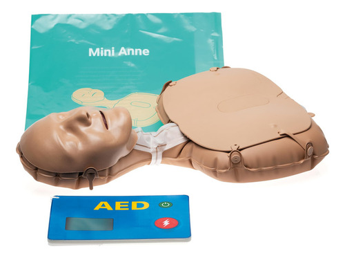 Laerdal Mini Anne Global Set - Maniquí Rcp Inflable Con Cli