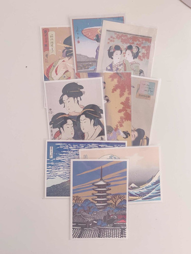 Postales Japonesas Originales