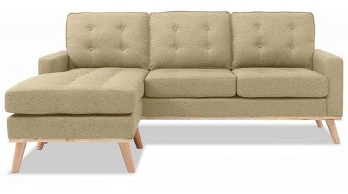 Sillon Esquinero Sofa Con Chaise Eames  En Tela Dyd