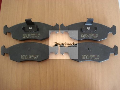 Pastillas De Frenos Bosch P/ Fiat Nueva Fiorino 1.4 Evo 87cv