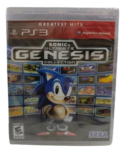 Sonic Genesis Collection Play Station 3 Ps3 Juego Nuevo