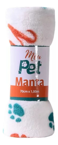 Mantinha Manta Pet Microfibra Macia Para Cachorros E Gatos