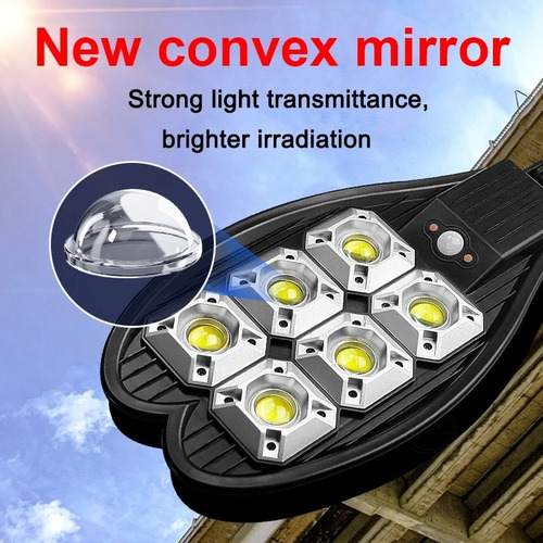 5000watts 108cob Luz De Calle Llevada Solar Impermeable