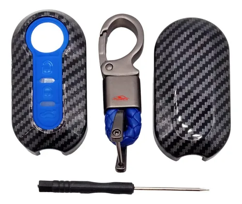 Funda Llave Control Fiat Uno 500 Abarth Sporting Mobi Carbon