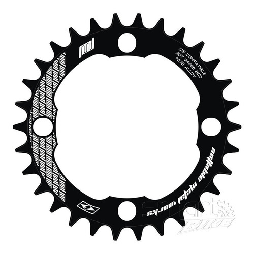 Coroa 30 Pedivela Shimano M622 Deore M612 Slx M672 Xt M782