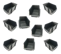 Comprar 10 Gaveteiros Bin Organizador Plástico Para Estante N°5 no Mercado Livre