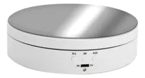 Comprar Base giratoria de 360 grados, pantalla giratoria, escaparate, productos, color: blanco