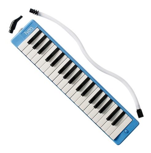 Melodica Lyon France Qm37a Estuche Azul 37teclas