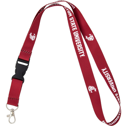 Washington State University Lanyard Cougars Wsu Cougs C...